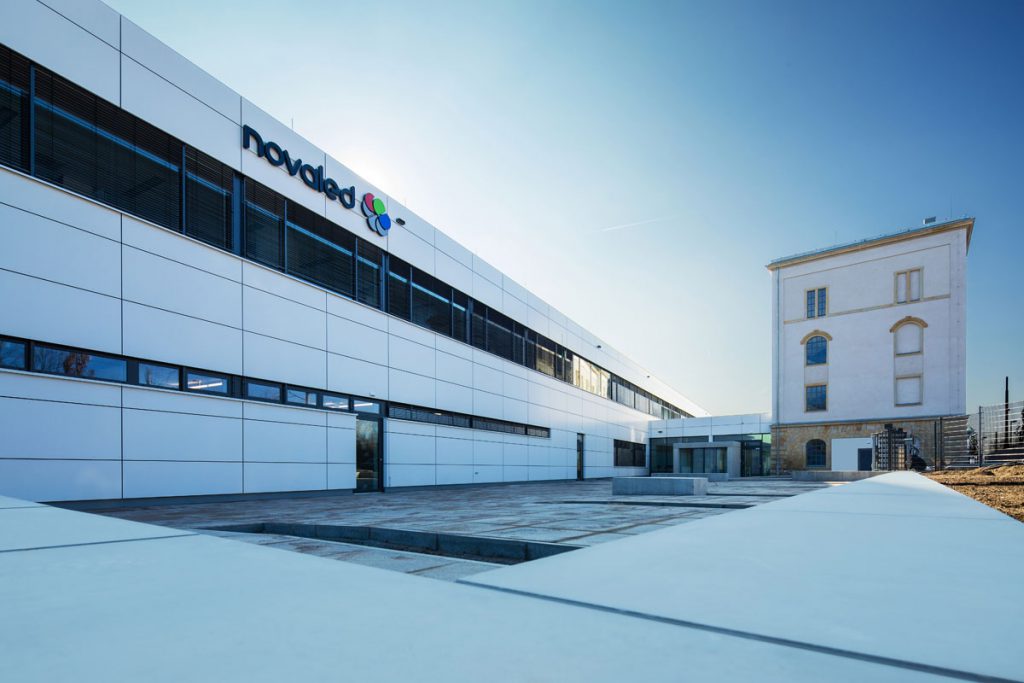 Neuer Firmensitz Novaled Dresden