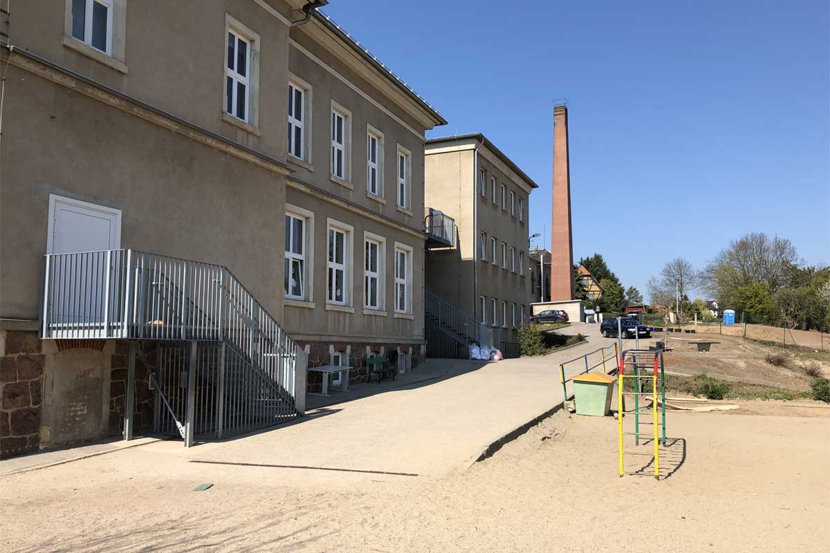 aktueller Zustand der Questenberg-Grundschule, Foto: hpm